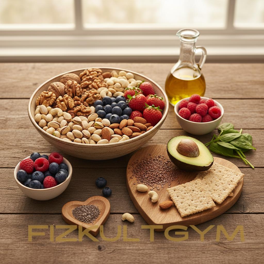 8 корисних перекусів для здоров'я серця