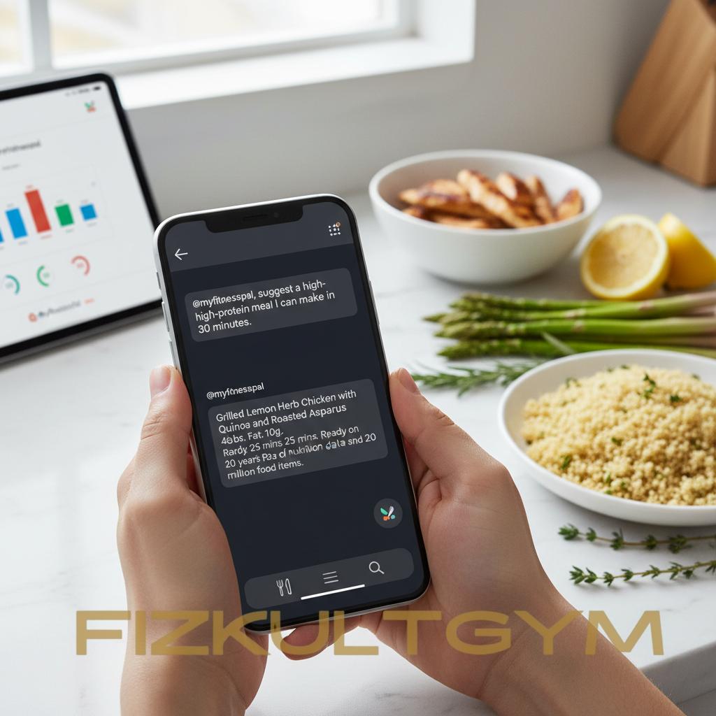 MyFitnessPal та ChatGPT: Персоналізовані відповіді на ваші питання про харчування за лічені секунди
