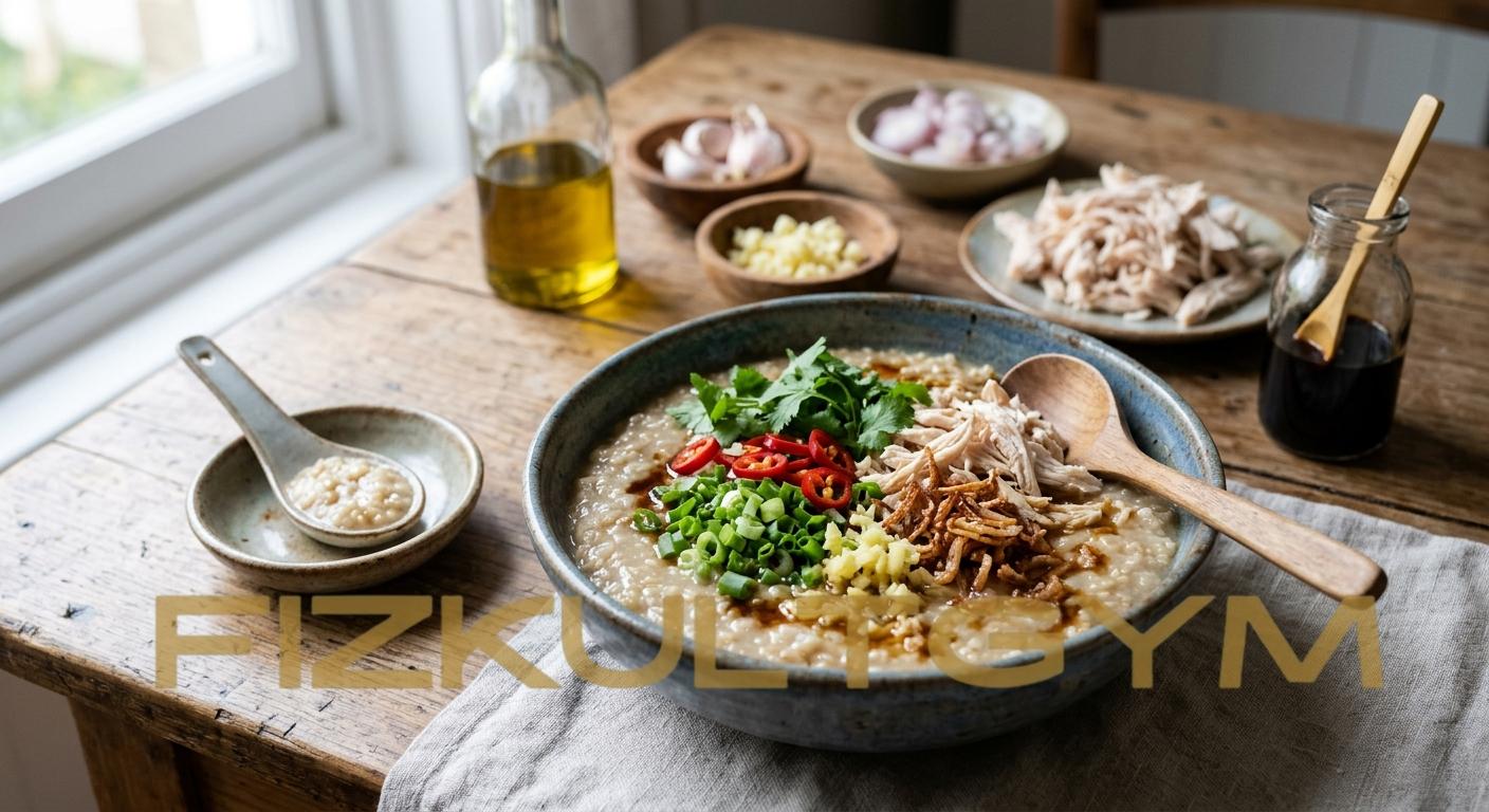 Курячий Конджі з вівсянкою: швидкий та корисний фітнес-сніданок